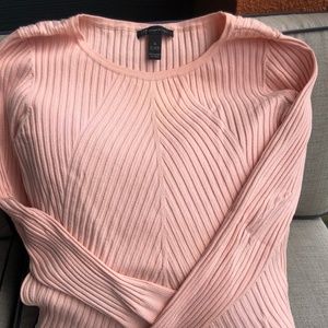 I.N.C. Ribbed Crew-Neck Sweater